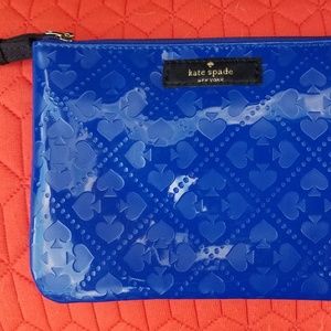 Kate Spade Wallet - Blue Patent Leather- NEW!